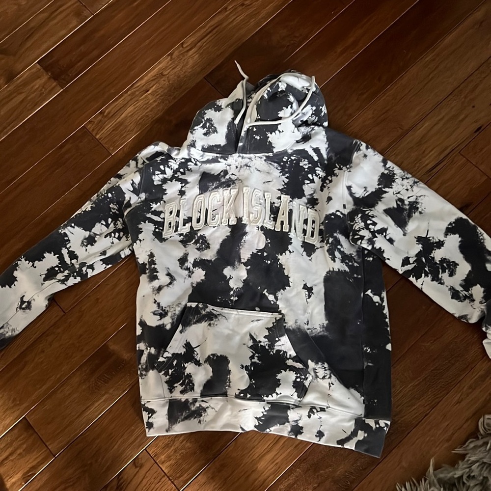 block island tie-dye sweatshirt